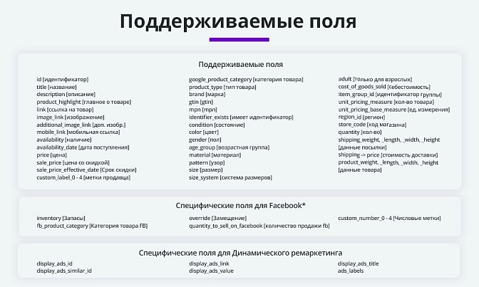 Выгрузка товаров в Google Merchant (xml фид)  для Битрикс описание возможностей 5